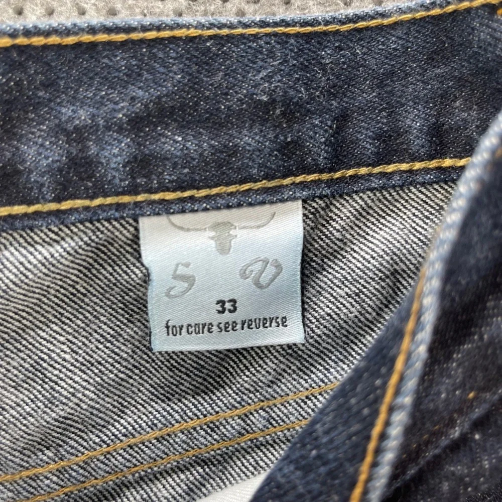 Vintage Sergio Valente Indigo Straight Leg Jeans Mens  Dark Wash Denim W30xL27